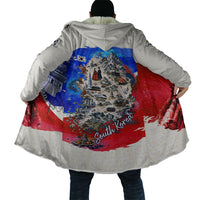 South Korea Flag Day Cloak Patriotic Cultural Landmarks Map