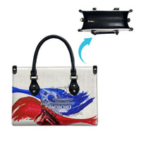 South Korea Flag Day Leather Bag Patriotic Cultural Landmarks Map
