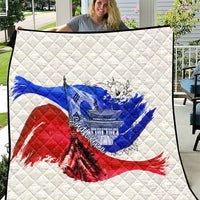 South Korea Flag Day Quilt Patriotic Cultural Landmarks Map