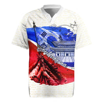 South Korea Flag Day Rugby Jersey Patriotic Cultural Landmarks Map