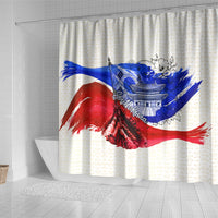 South Korea Flag Day Shower Curtain Patriotic Cultural Landmarks Map