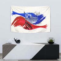 South Korea Flag Day Tapestry Patriotic Cultural Landmarks Map