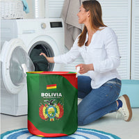 Bolivia Independence Day Laundry Basket Coat Of Arms Libre Y Soberana Heritage Art Broken Chains