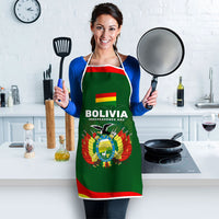 Bolivia Independence Day Apron Coat Of Arms Libre Y Soberana Heritage Art Broken Chains