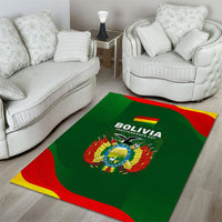 Bolivia Independence Day Area Rug Coat Of Arms Libre Y Soberana Heritage Art Broken Chains
