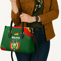 Bolivia Independence Day Leather Bag Coat Of Arms Libre Y Soberana Heritage Art Broken Chains