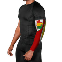 Bolivia Independence Day Map Flag Arm Sleeves Freedom Heritage National Coat Of Arms Accents