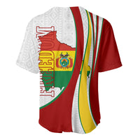 Bolivia Independence Day Map Flag Baseball Jersey Freedom Heritage National Coat Of Arms Accents