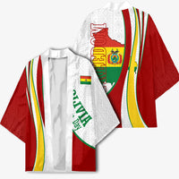 Bolivia Independence Day Map Flag Kimono Freedom Heritage National Coat Of Arms Accents
