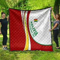 Bolivia Independence Day Map Flag Quilt Freedom Heritage National Coat Of Arms Accents