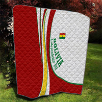 Bolivia Independence Day Map Flag Quilt Freedom Heritage National Coat Of Arms Accents