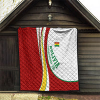 Bolivia Independence Day Map Flag Quilt Freedom Heritage National Coat Of Arms Accents