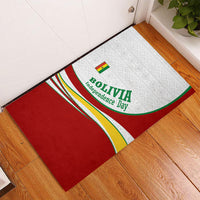 Bolivia Independence Day Map Flag Rubber Doormat Freedom Heritage National Coat Of Arms Accents