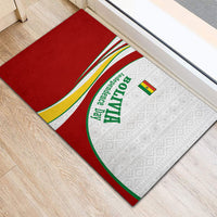 Bolivia Independence Day Map Flag Rubber Doormat Freedom Heritage National Coat Of Arms Accents