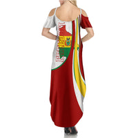 Bolivia Independence Day Map Flag Summer Maxi Dress Freedom Heritage National Coat Of Arms Accents