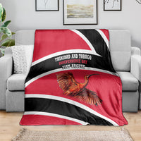 Trinidad And Tobago Independence Day Scarlet Ibis Blanket Steelpan Heritage National Flag