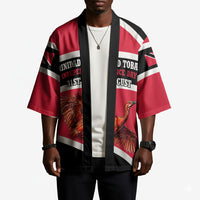 Trinidad And Tobago Independence Day Scarlet Ibis Kimono Steelpan Heritage National Flag