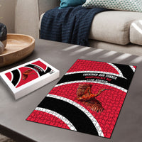Trinidad And Tobago Independence Day Scarlet Ibis Puzzle Steelpan Heritage National Flag