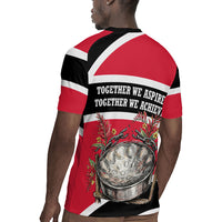 Trinidad And Tobago Independence Day Scarlet Ibis Rugby Jersey Steelpan Heritage National Flag