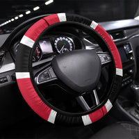 Trinidad And Tobago Independence Day Scarlet Ibis Steering Wheel Cover Steelpan Heritage National Flag