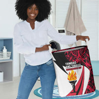 Trinidad And Tobago Independence Day Laundry Basket Freedom Torch Heritage Symbols