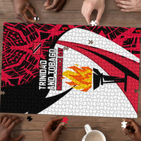 Trinidad And Tobago Independence Day Puzzle Freedom Torch Heritage Symbols