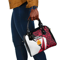 Trinidad And Tobago Independence Day Shoulder Handbag Freedom Torch Heritage Symbols