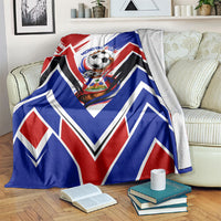 Haiti World Football Mondyal 2026 Blanket Pride Ayiti Caribbean Culture Patriotic Crest
