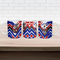 Haiti World Football Mondyal 2026 Ceramic Mug Pride Ayiti Caribbean Culture Patriotic Crest