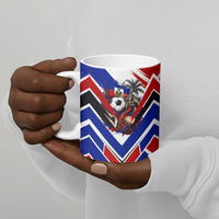 Haiti World Football Mondyal 2026 Ceramic Mug Pride Ayiti Caribbean Culture Patriotic Crest