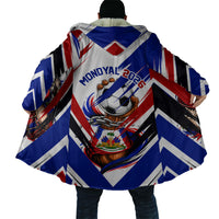 Haiti World Football Mondyal 2026 Cloak Pride Ayiti Caribbean Culture Patriotic Crest