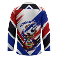 Haiti World Football Mondyal 2026 Hockey Jersey Pride Ayiti Caribbean Culture Patriotic Crest