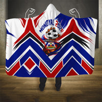 Haiti World Football Mondyal 2026 Hooded Blanket Pride Ayiti Caribbean Culture Patriotic Crest