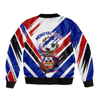 Haiti World Football Mondyal 2026 Sleeve Zip Bomber Jacket Pride Ayiti Caribbean Culture Patriotic Crest