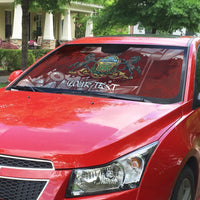 Personalized Pennsylvania Coat Of Arms Auto Sun Shade Street Art Graffiti Graphic