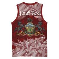 Personalized Pennsylvania Coat Of Arms Basketball Jersey Street Art Graffiti Graphic