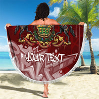 Personalized Pennsylvania Coat Of Arms Beach Blanket Street Art Graffiti Graphic