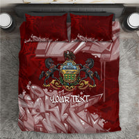 Personalized Pennsylvania Coat Of Arms Bedding Set Street Art Graffiti Graphic