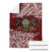 Personalized Pennsylvania Coat Of Arms Blanket Street Art Graffiti Graphic