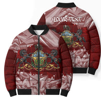 Personalized Pennsylvania Coat Of Arms Bomber Puffer Jacket Street Art Graffiti Graphic