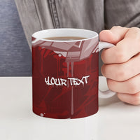 Personalized Pennsylvania Coat Of Arms Ceramic Mug Street Art Graffiti Graphic