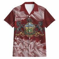 Personalized Pennsylvania Coat Of Arms Hawaiian Shirt Street Art Graffiti Graphic