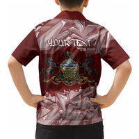 Personalized Pennsylvania Coat Of Arms Hawaiian Shirt Street Art Graffiti Graphic