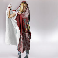 Personalized Pennsylvania Coat Of Arms Hooded Blanket Street Art Graffiti Graphic