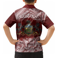 Personalized Pennsylvania Coat Of Arms Kid Hawaiian Shirt Street Art Graffiti Graphic