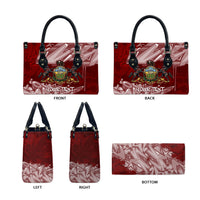 Personalized Pennsylvania Coat Of Arms Leather Bag Street Art Graffiti Graphic
