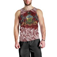 Personalized Pennsylvania Coat Of Arms Men Tank Top Street Art Graffiti Graphic