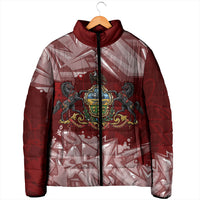 Personalized Pennsylvania Coat Of Arms Padded Jacket Street Art Graffiti Graphic