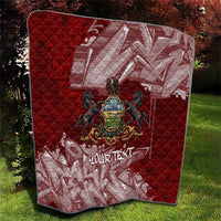 Personalized Pennsylvania Coat Of Arms Quilt Street Art Graffiti Graphic