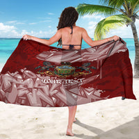 Personalized Pennsylvania Coat Of Arms Sarong Street Art Graffiti Graphic